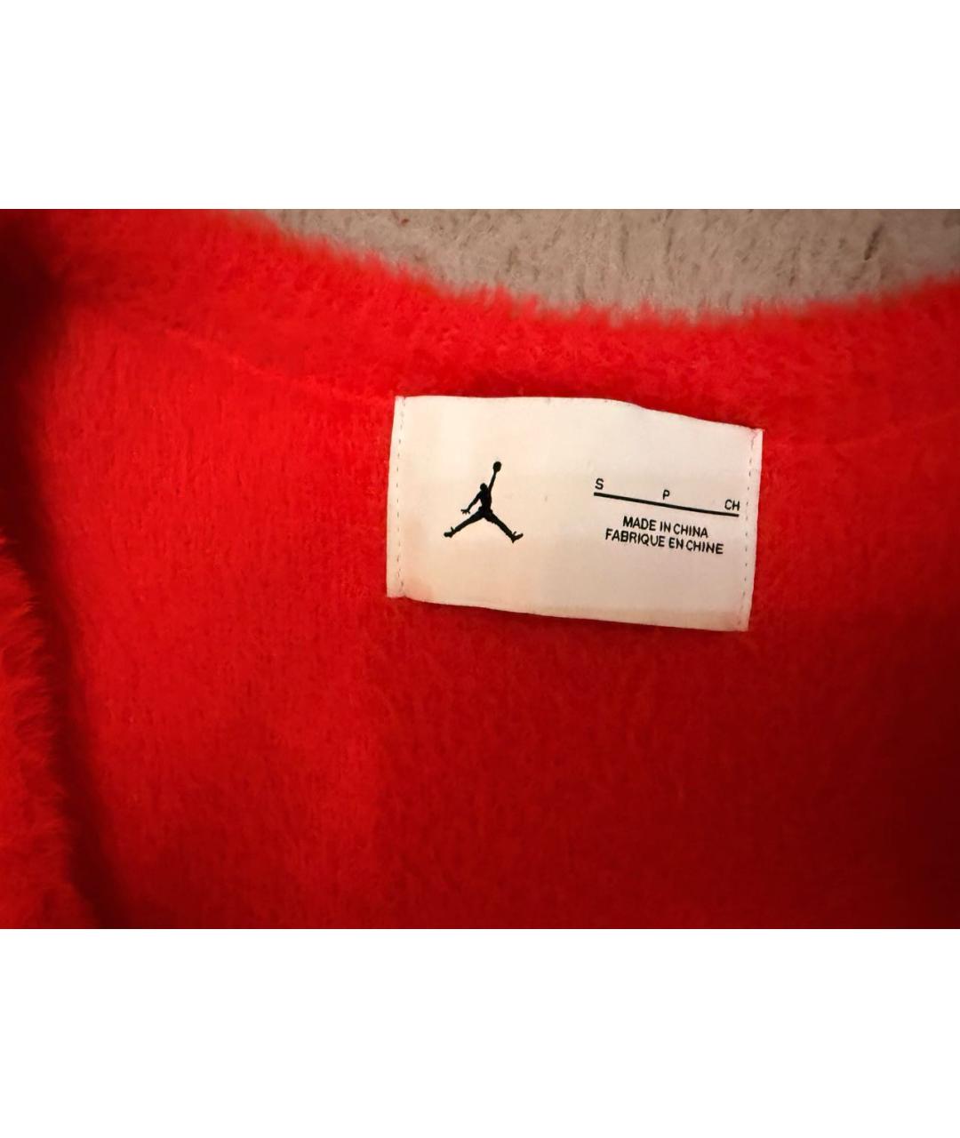 JORDAN Красный вискозный кардиган, фото 2