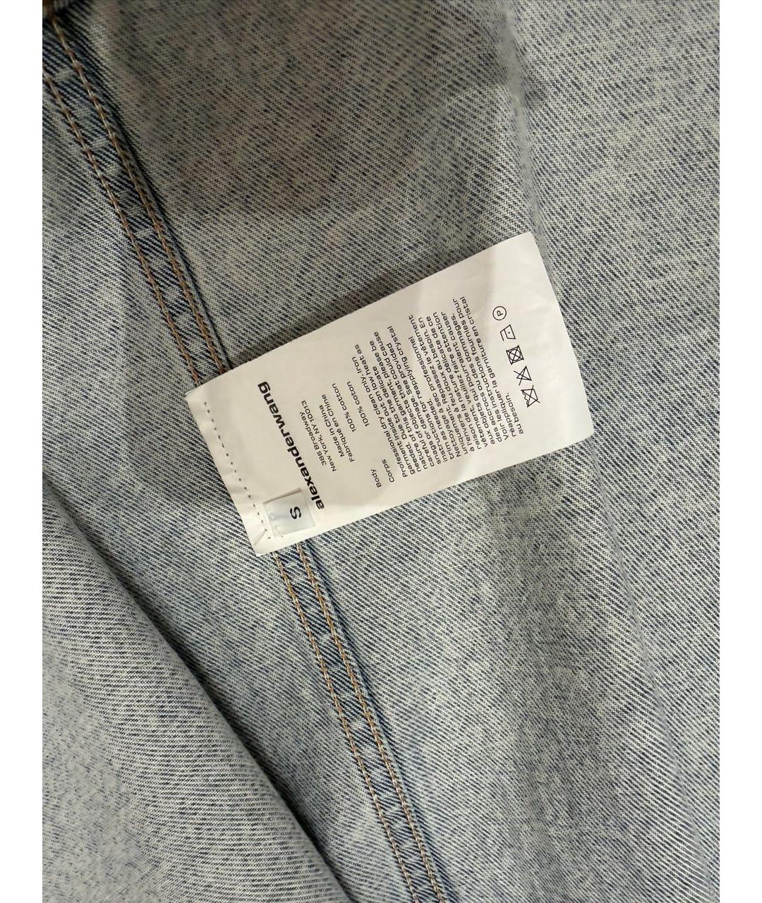 ALEXANDER WANG Голубая деним куртка, фото 5