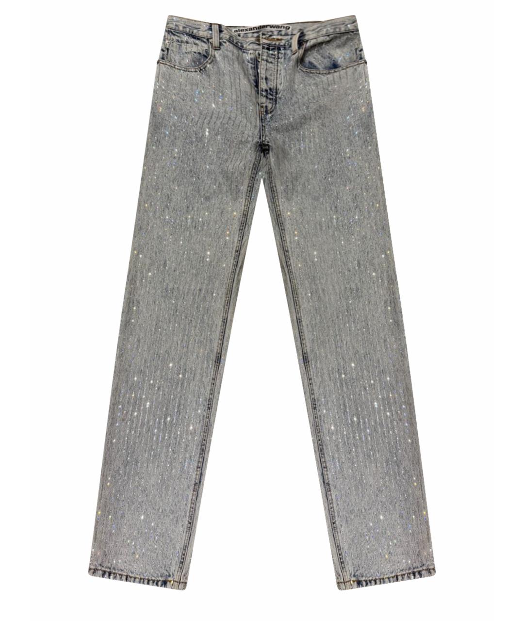 ALEXANDER WANG Голубые прямые джинсы, фото 1