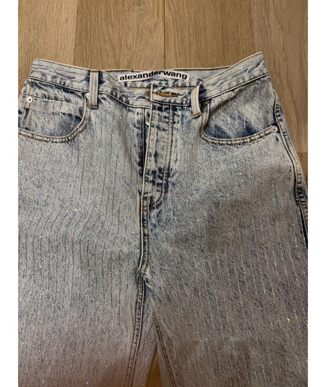 ALEXANDER WANG Голубые прямые джинсы, фото 2