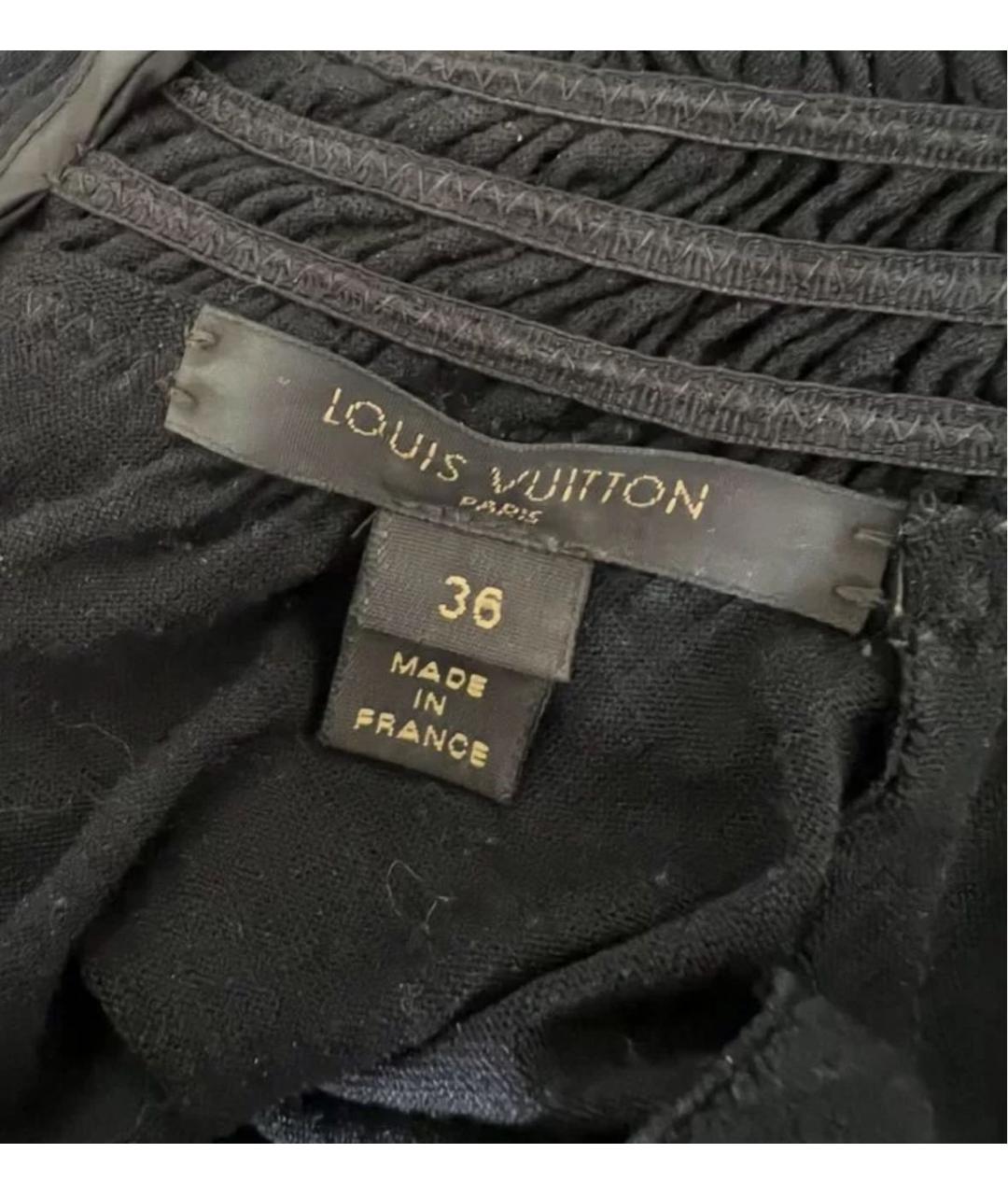 LOUIS VUITTON Черное вечернее платье, фото 3