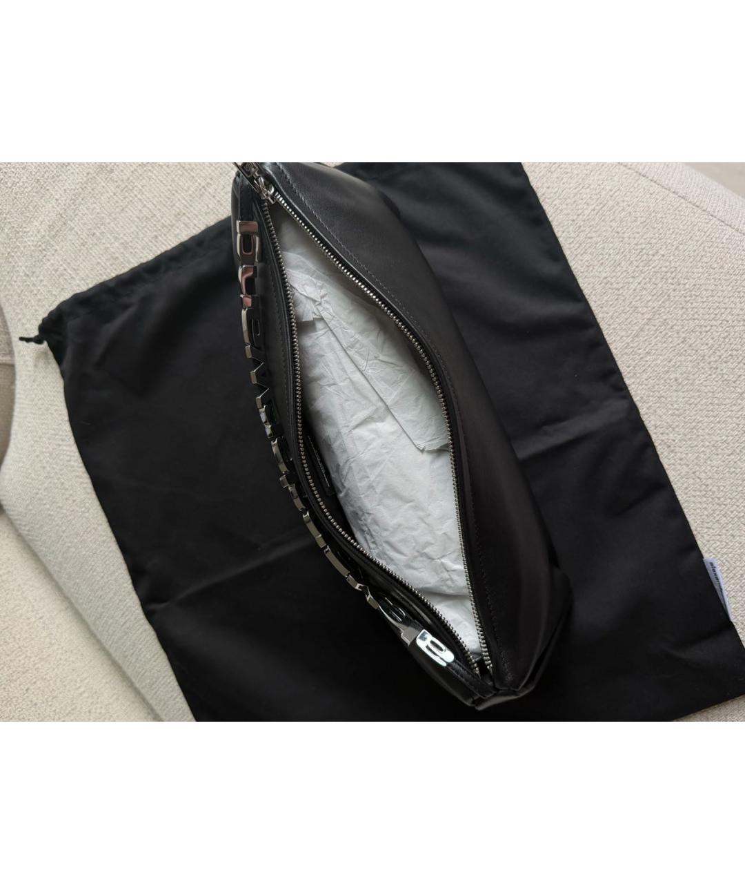ALEXANDER WANG Черная сумка с короткими ручками, фото 4
