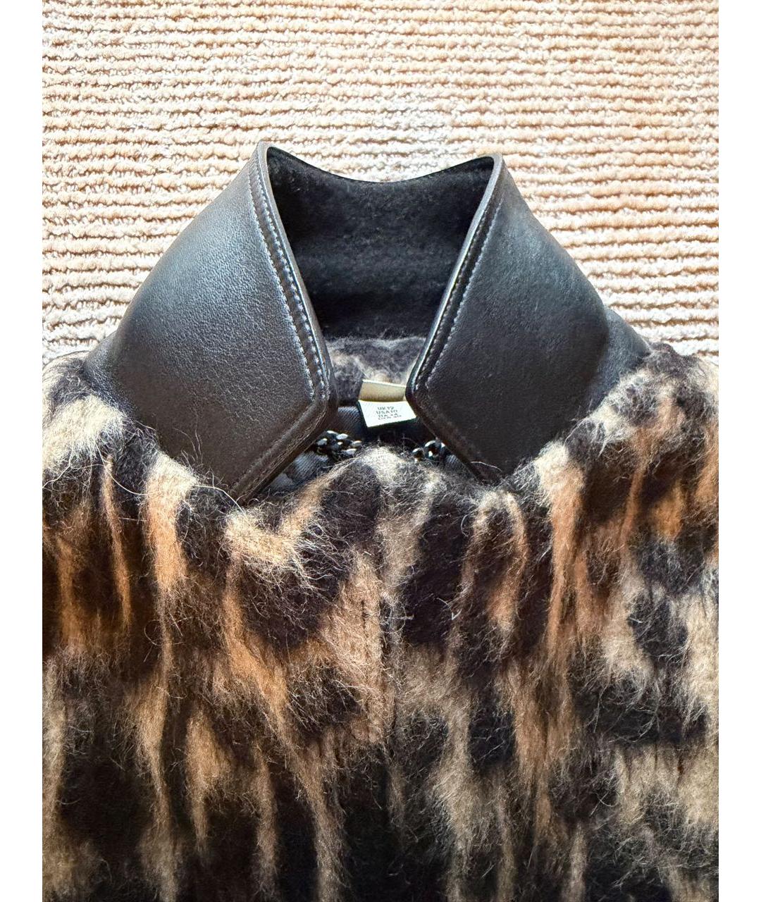 BURBERRY Мульти шерстяное пальто, фото 4