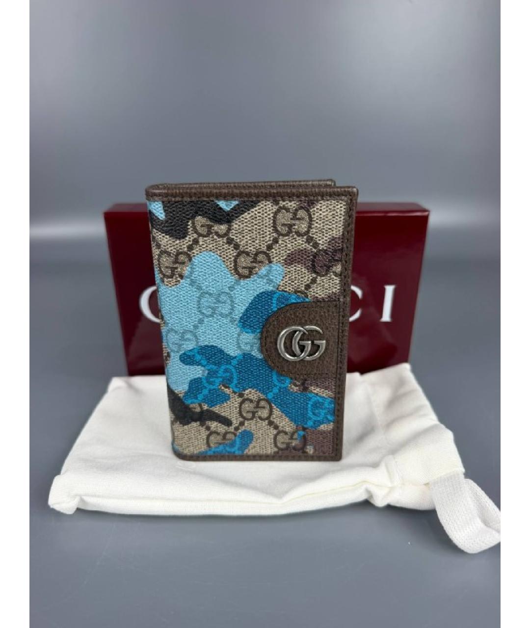 GUCCI Коричневый кардхолдер, фото 2