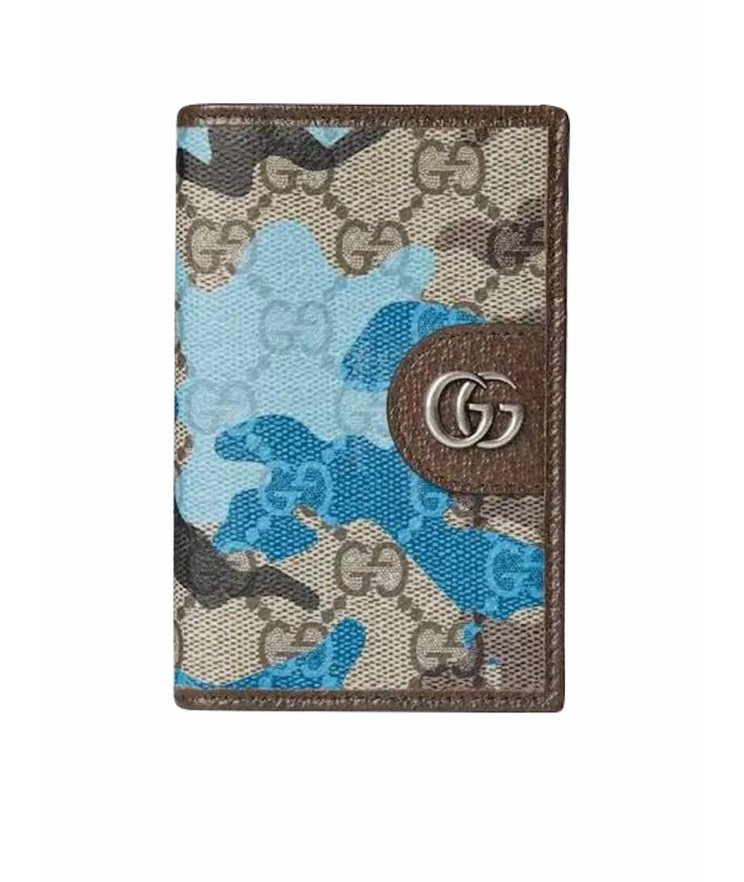 GUCCI Коричневый кардхолдер, фото 1