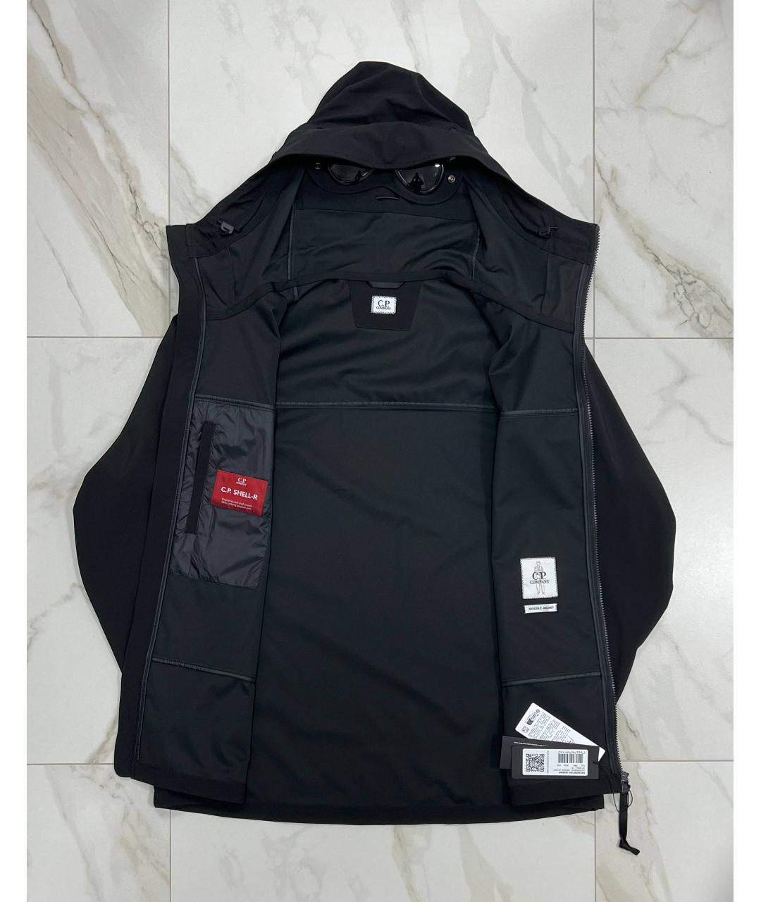 CP COMPANY Черная куртка, фото 2