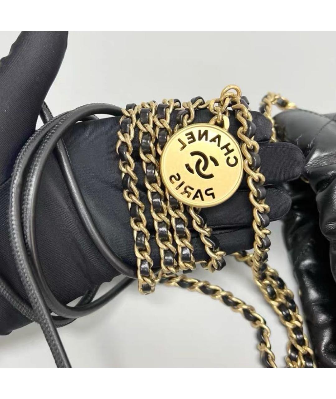 CHANEL Черная сумка тоут, фото 4