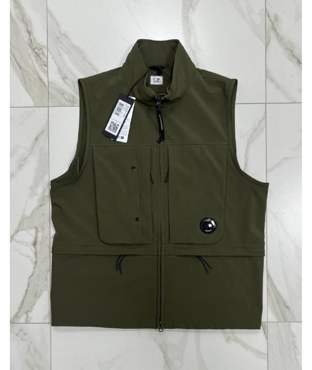 CP COMPANY Хаки жилет, фото 8