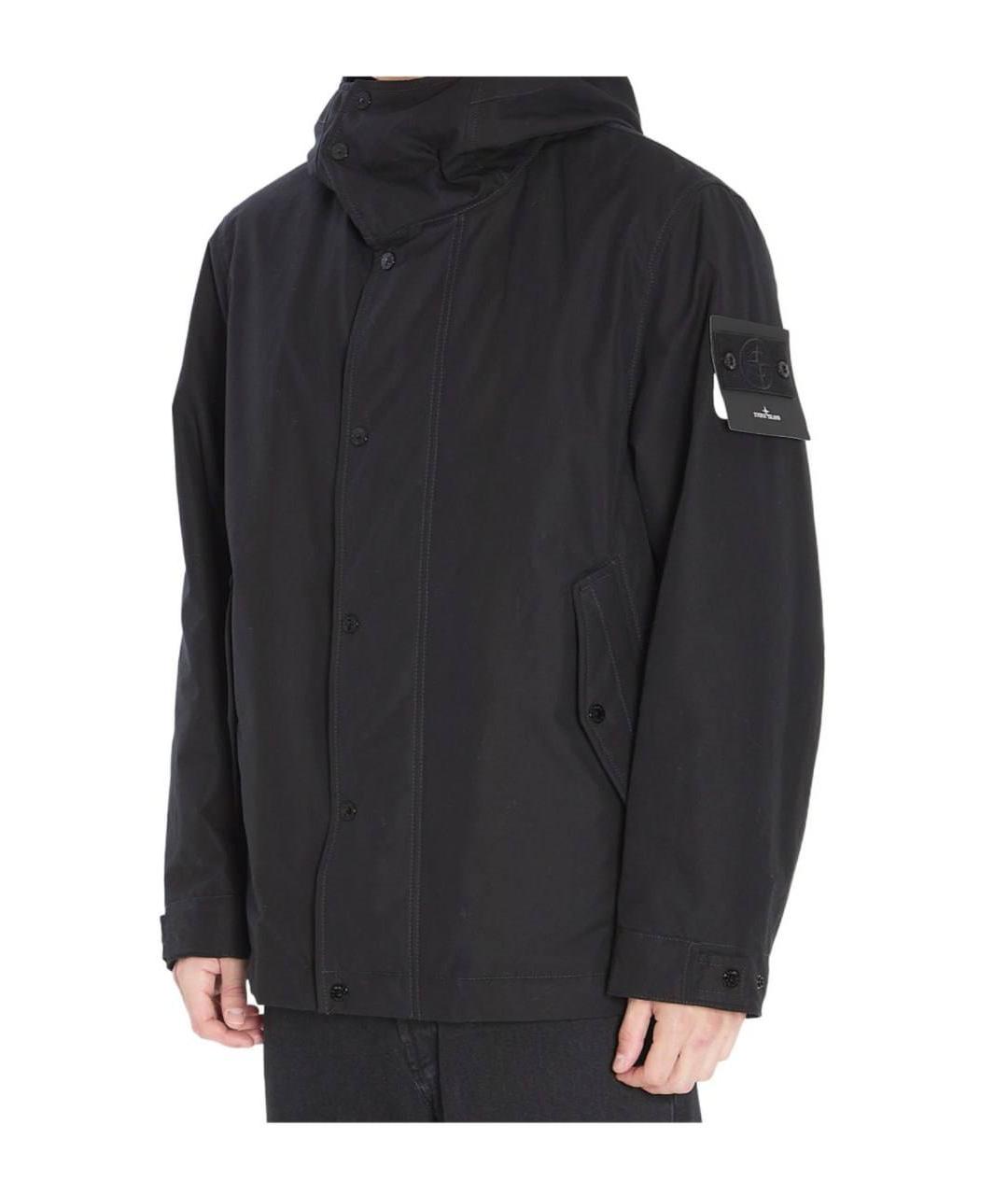 STONE ISLAND Черная куртка, фото 6