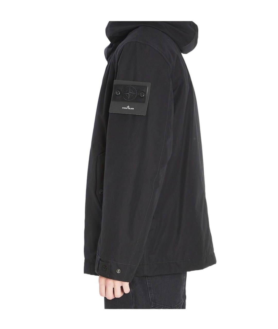 STONE ISLAND Черная куртка, фото 7