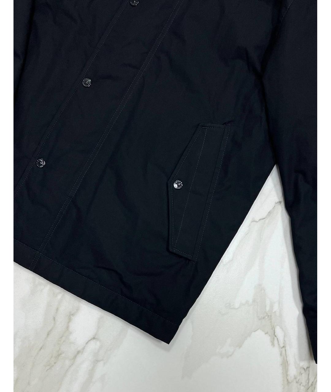 STONE ISLAND Черная куртка, фото 2