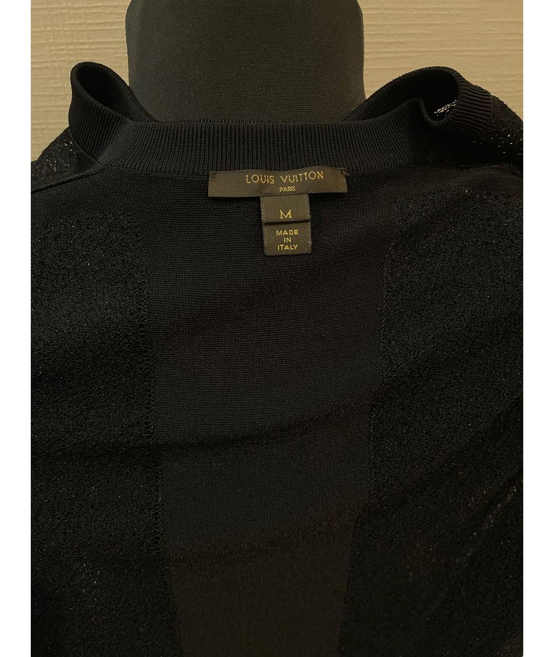 LOUIS VUITTON Черный джемпер / свитер, фото 3