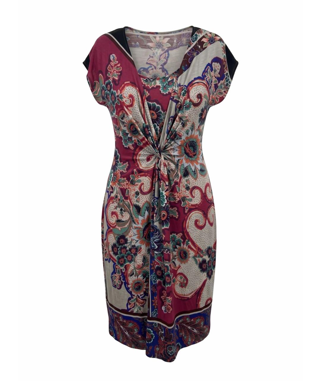 ETRO Мульти шерстяное повседневное платье, фото 1