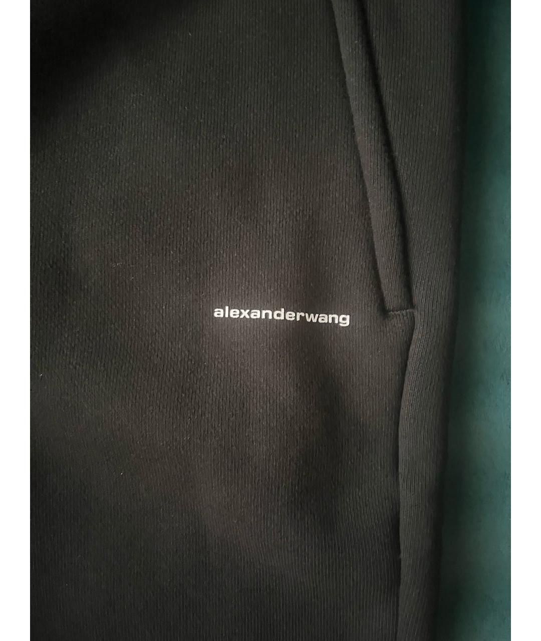 ALEXANDER WANG Черные спортивные брюки и шорты, фото 3