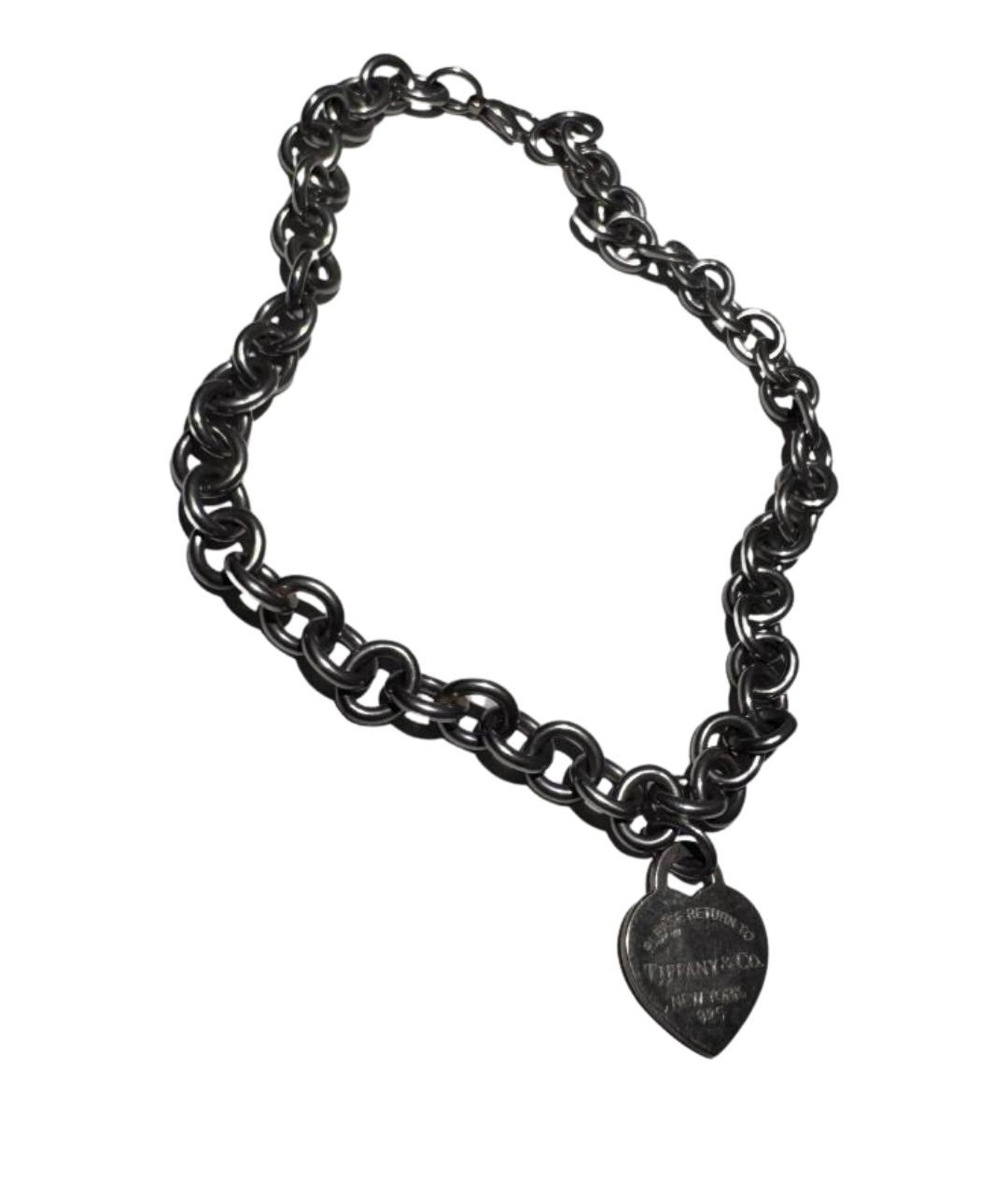 TIFFANY&CO Серебряное серебряное колье, фото 1