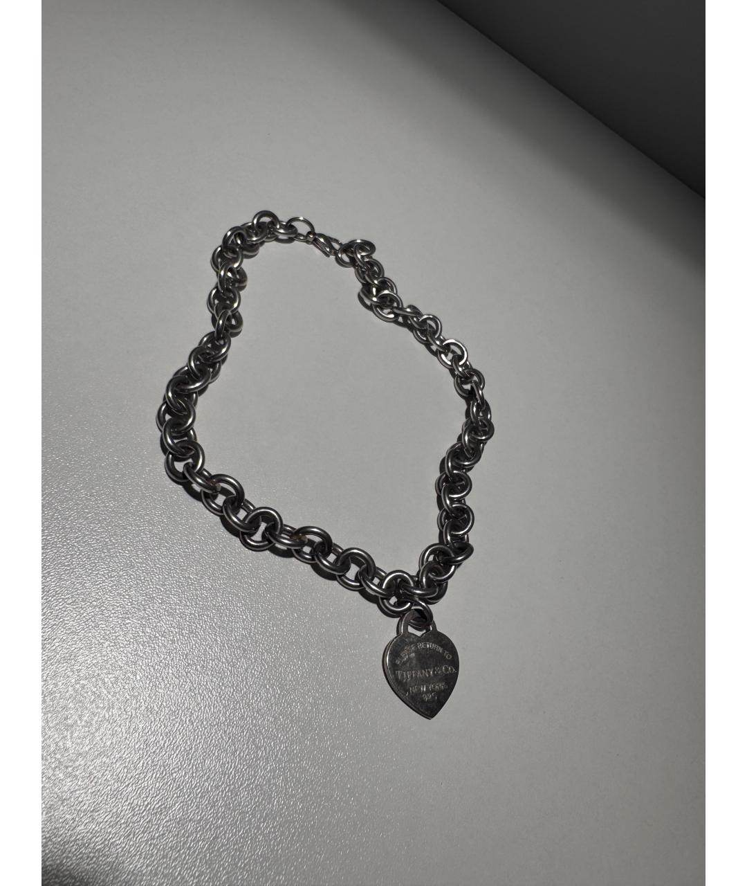 TIFFANY&CO Серебряное серебряное колье, фото 3