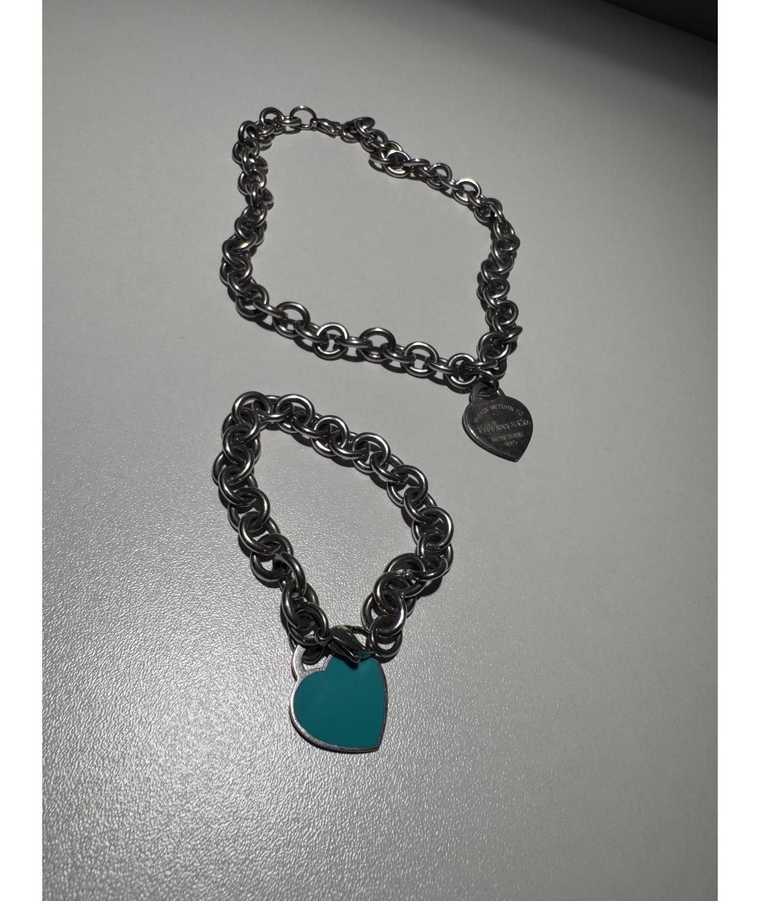 TIFFANY&CO Серебряное серебряное колье, фото 2
