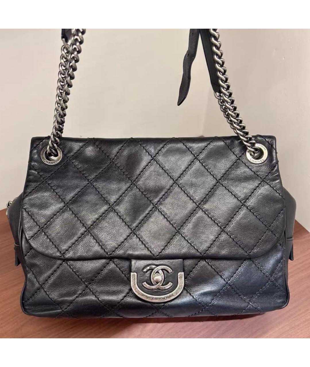 CHANEL Кожаная сумка через плечо, фото 6