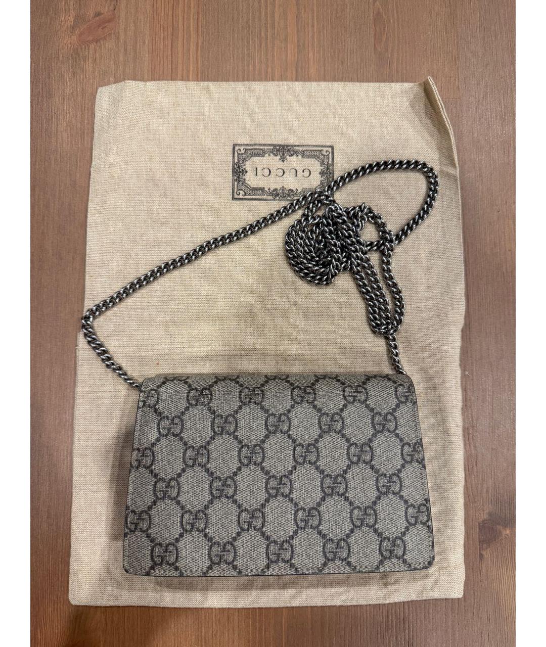 GUCCI Кожаная сумка через плечо, фото 3