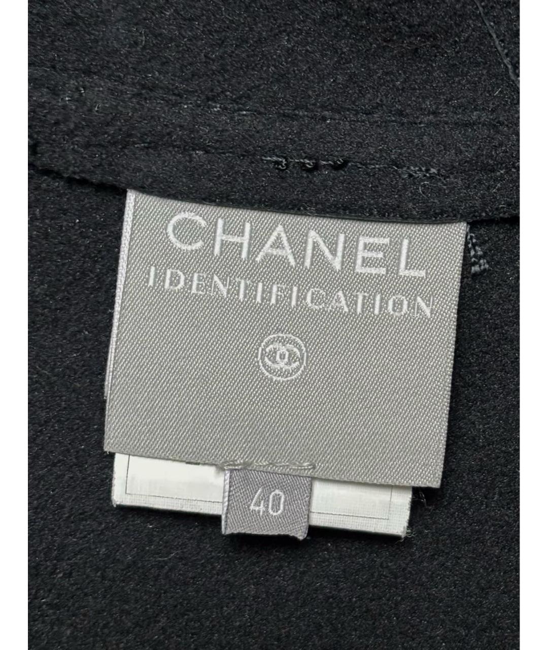 CHANEL Черная кожаная куртка, фото 7