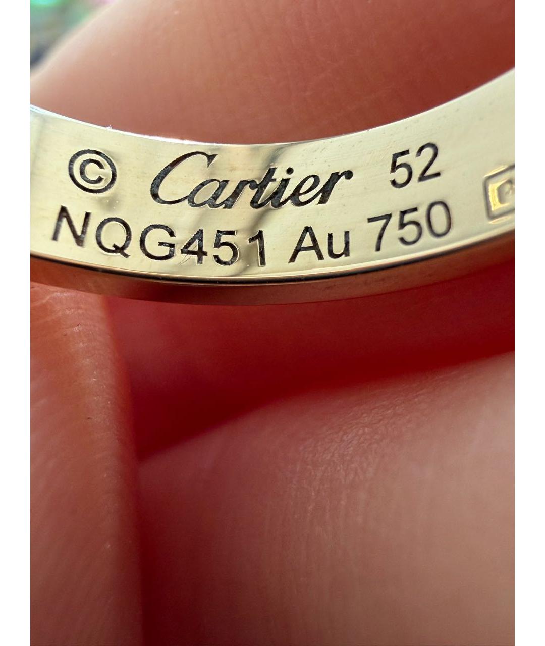 CARTIER Желтое кольцо из желтого золота, фото 3