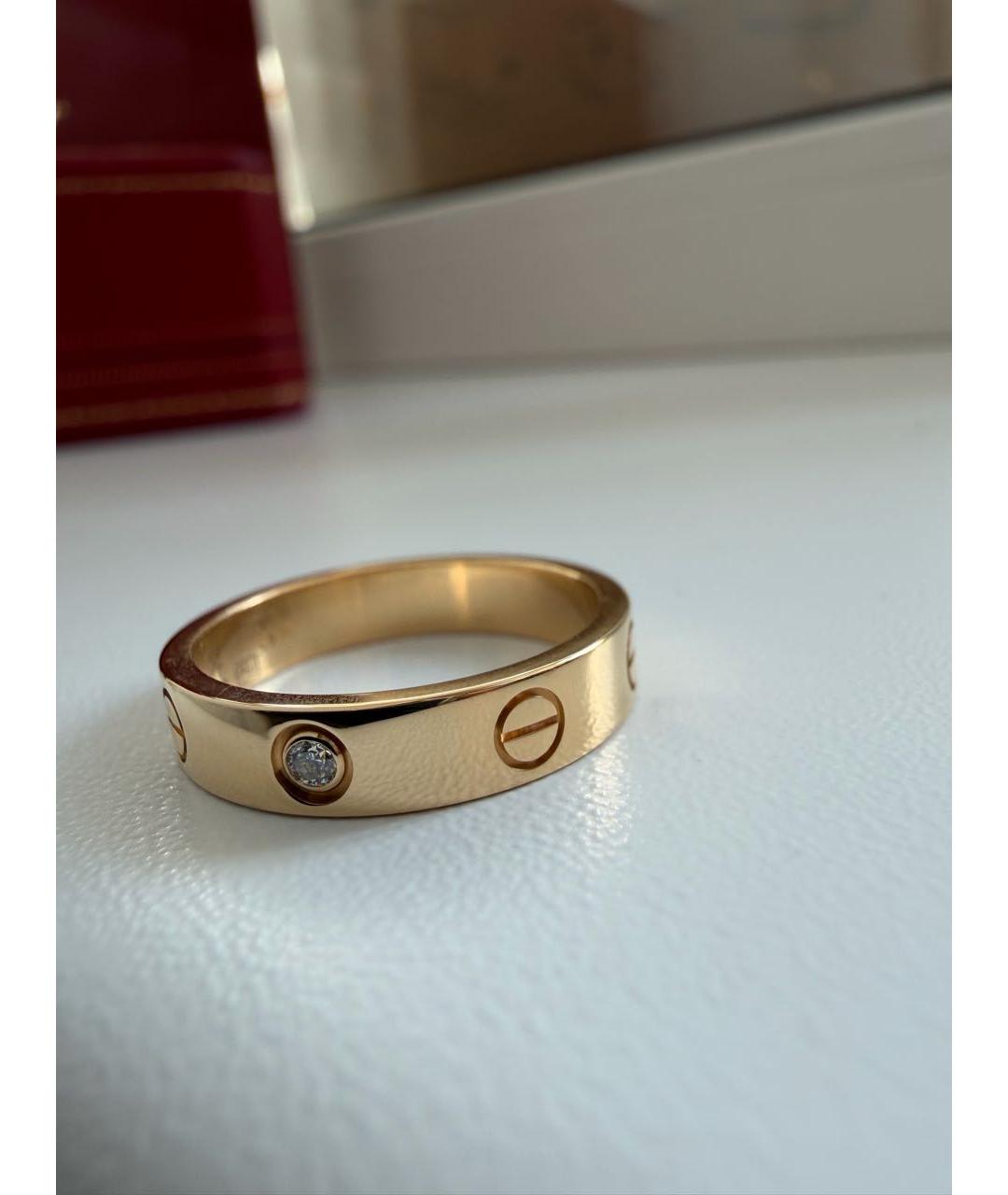CARTIER Желтое кольцо из желтого золота, фото 7