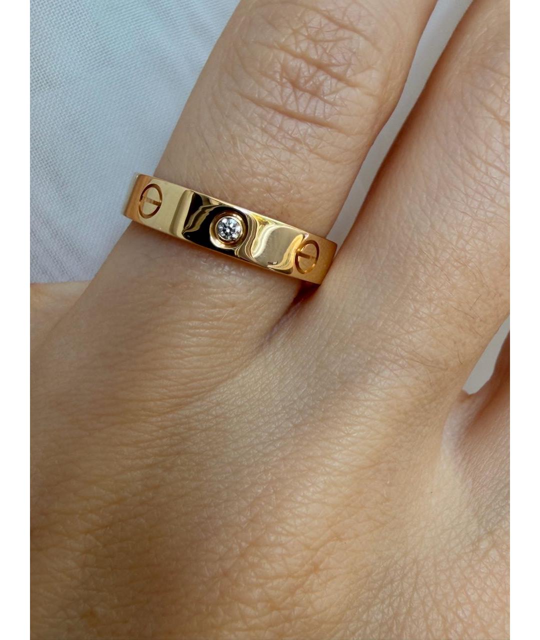 CARTIER Желтое кольцо из желтого золота, фото 2