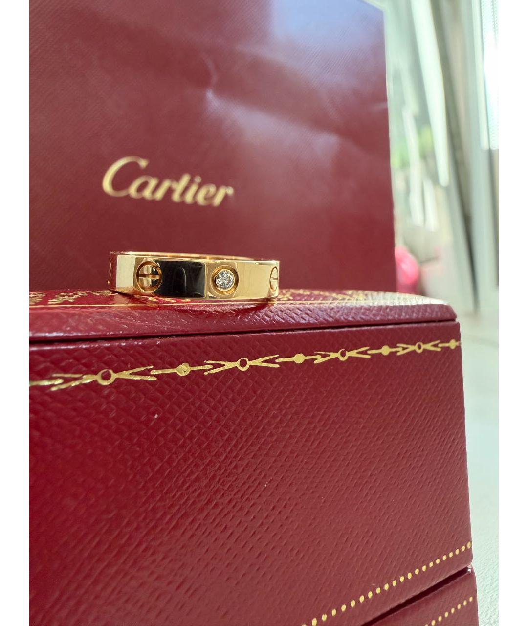 CARTIER Желтое кольцо из желтого золота, фото 8