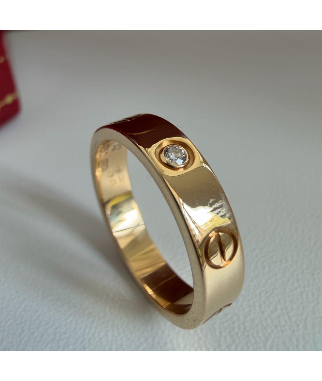 CARTIER Желтое кольцо из желтого золота, фото 9
