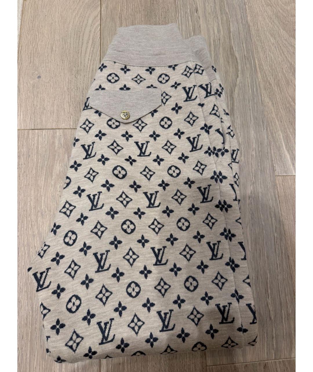 LOUIS VUITTON Мульти кашемировый костюм с брюками, фото 4