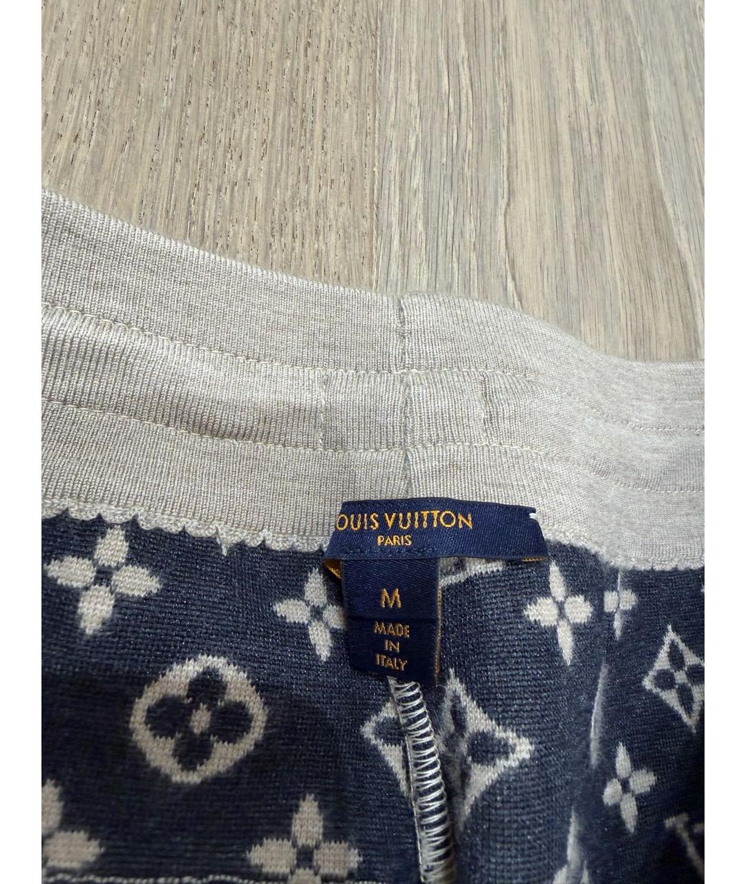 LOUIS VUITTON Мульти кашемировый костюм с брюками, фото 3
