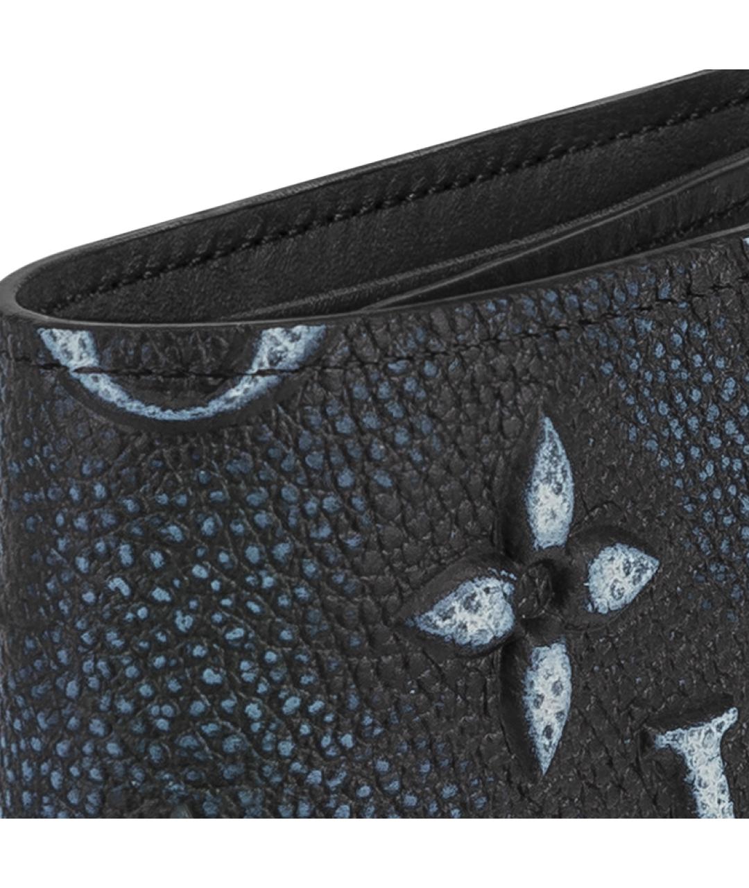 LOUIS VUITTON Черный кошелек, фото 5