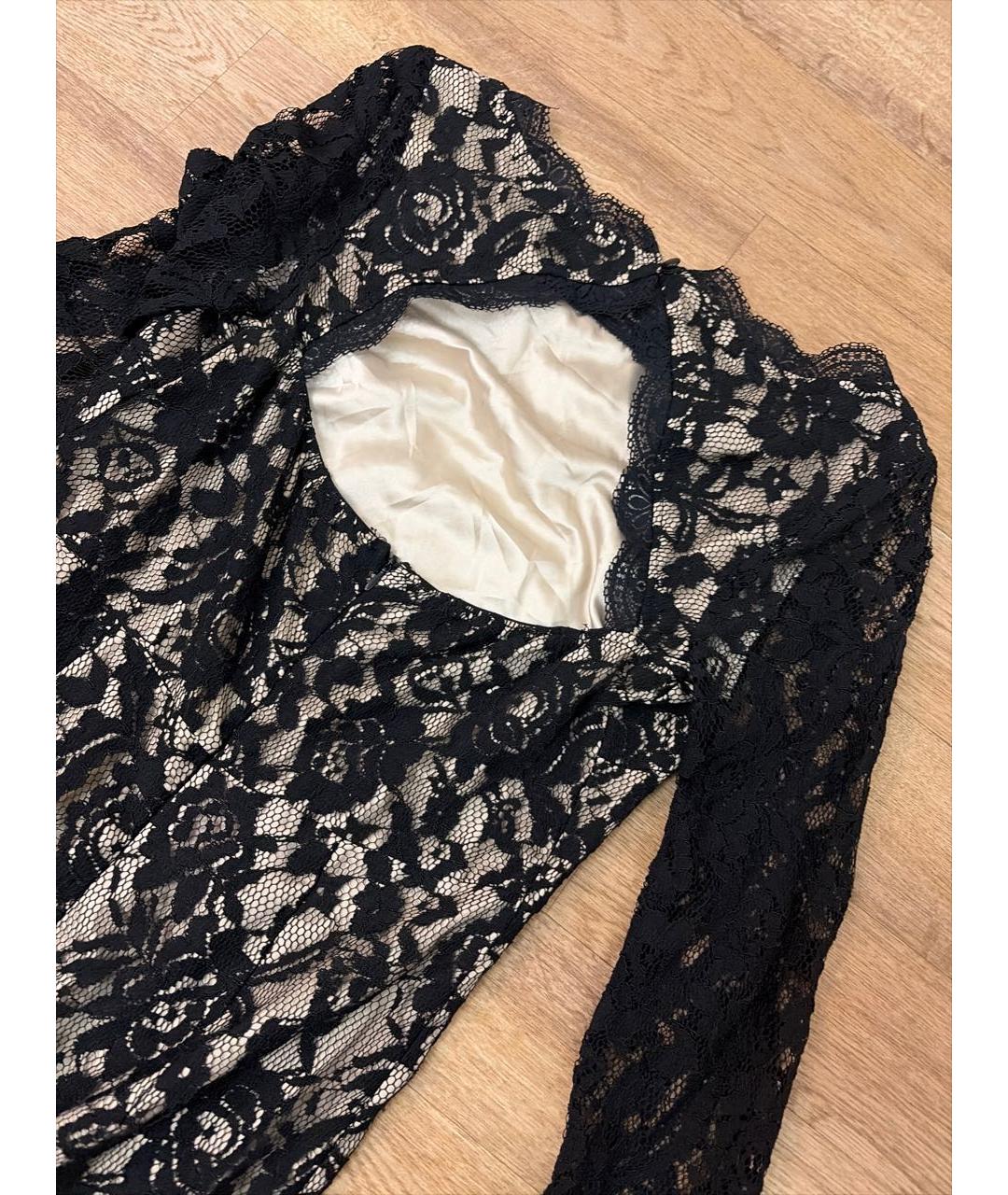 DOLCE&GABBANA Черное вечернее платье, фото 2