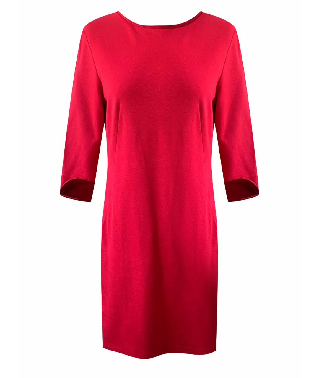MARC CAIN Красное вискозное повседневное платье, фото 1