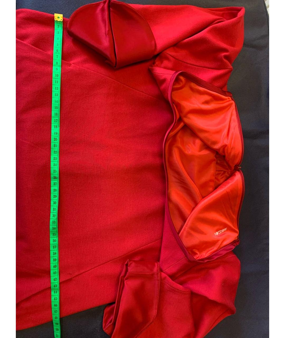 MARC CAIN Красное вискозное повседневное платье, фото 6