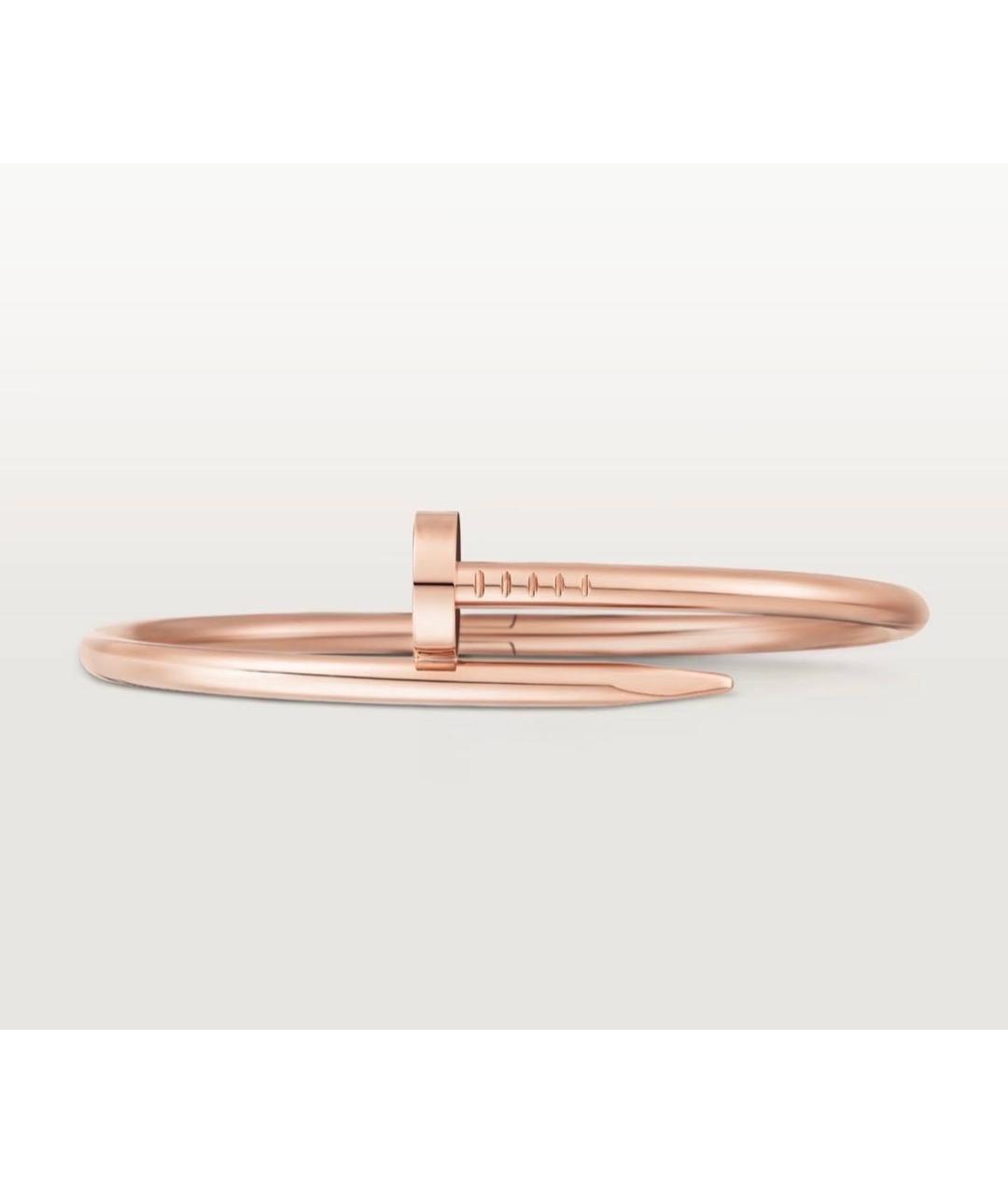 CARTIER Розовый браслет из розового золота, фото 2