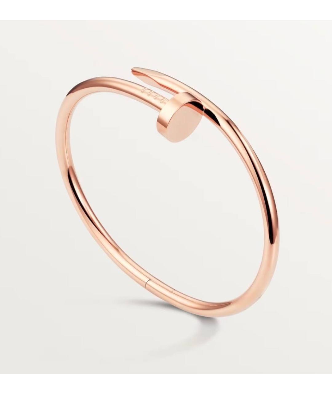 CARTIER Розовый браслет из розового золота, фото 5