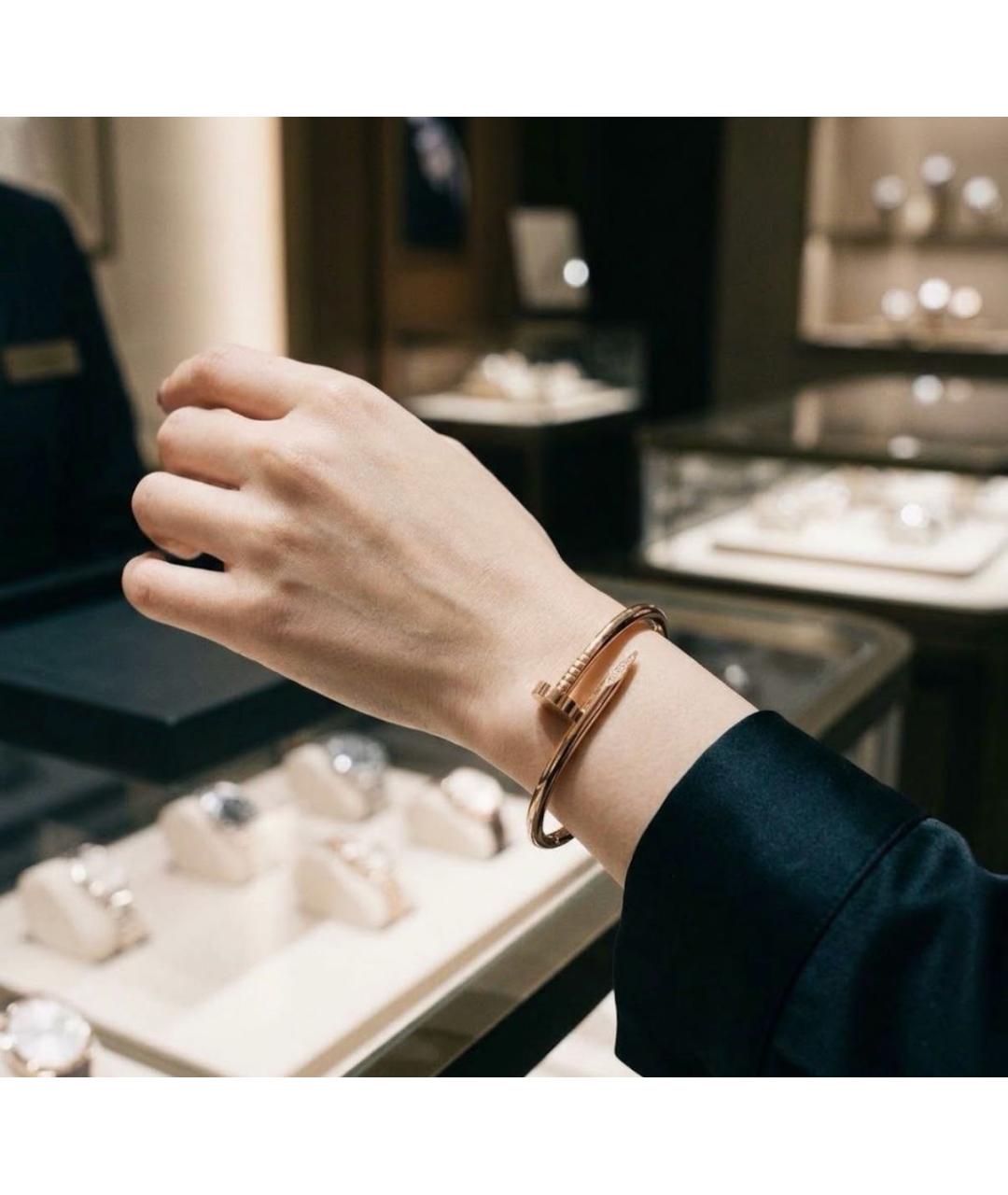 CARTIER Розовый браслет из розового золота, фото 4