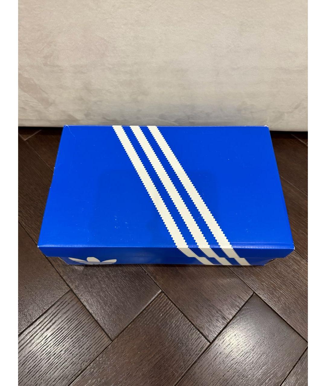 ADIDAS Черные замшевые кеды, фото 6