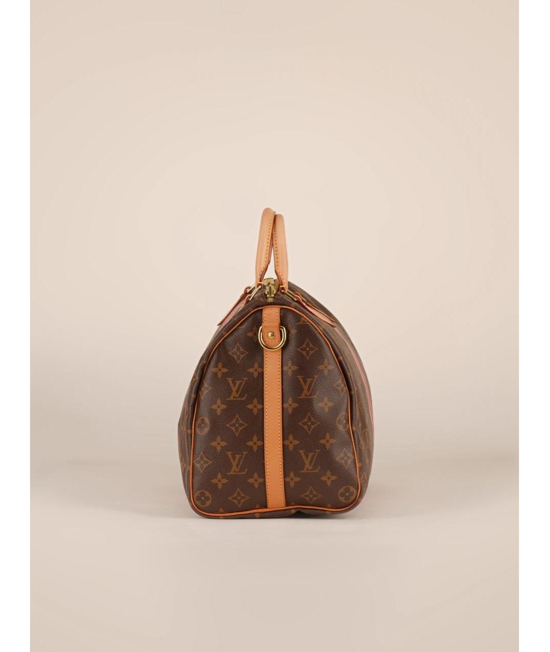 LOUIS VUITTON Коричневая сумка через плечо из канвы, фото 6