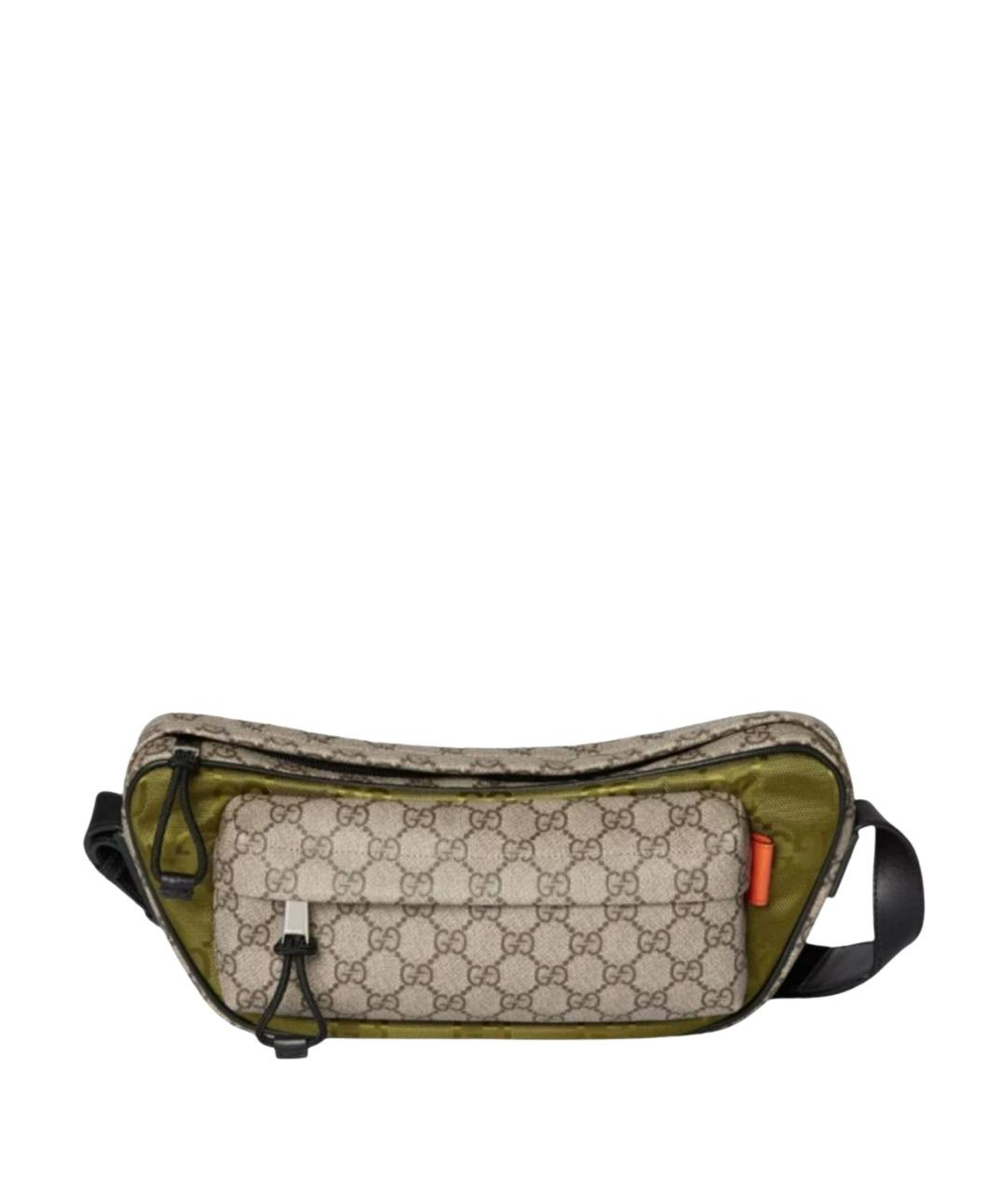 GUCCI Мульти поясная сумка из канвы, фото 1
