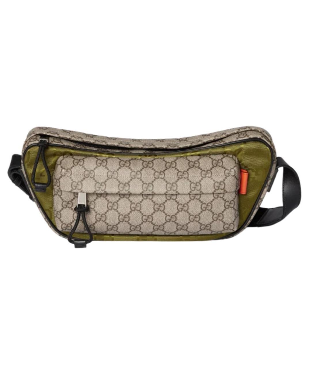 GUCCI Мульти поясная сумка из канвы, фото 9