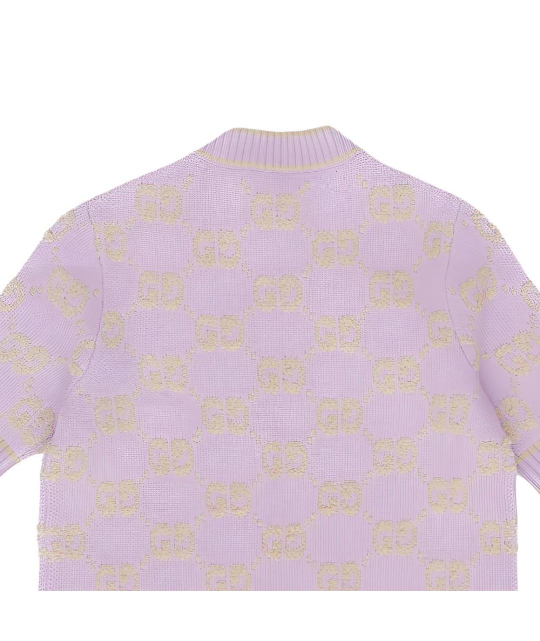 GUCCI Фиолетовый джемпер / свитер, фото 3