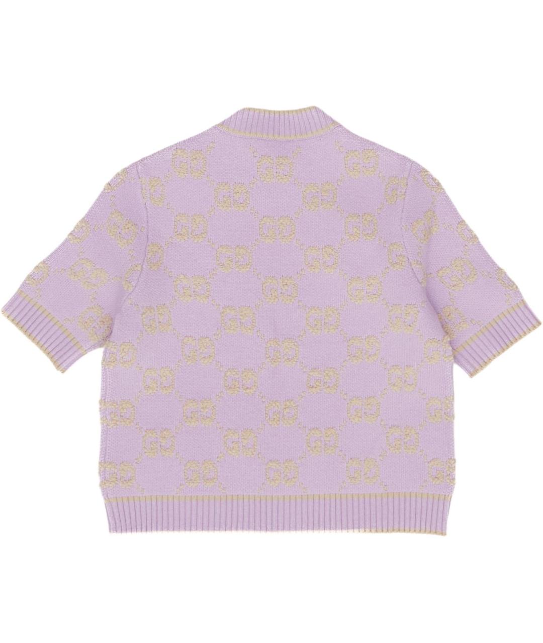 GUCCI Фиолетовый джемпер / свитер, фото 2