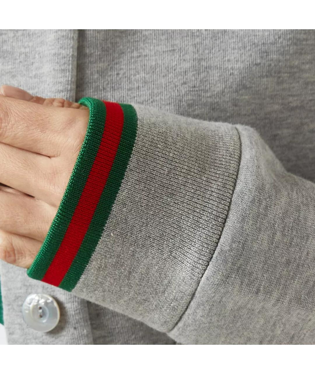GUCCI Серый кардиган, фото 4