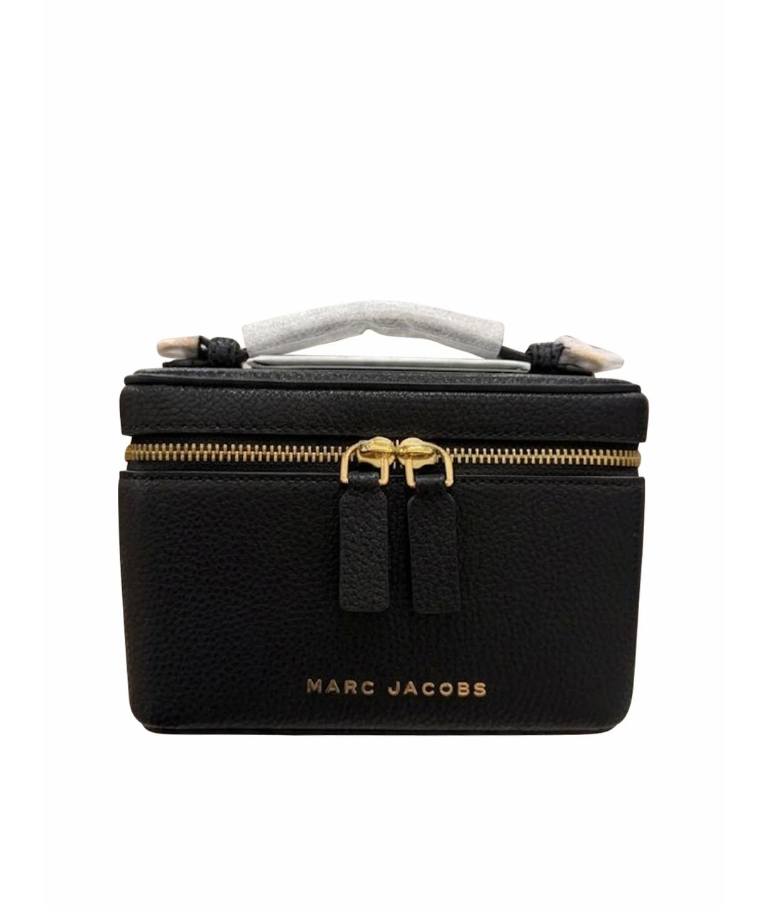 MARC JACOBS Черная кожаная сумка через плечо, фото 1