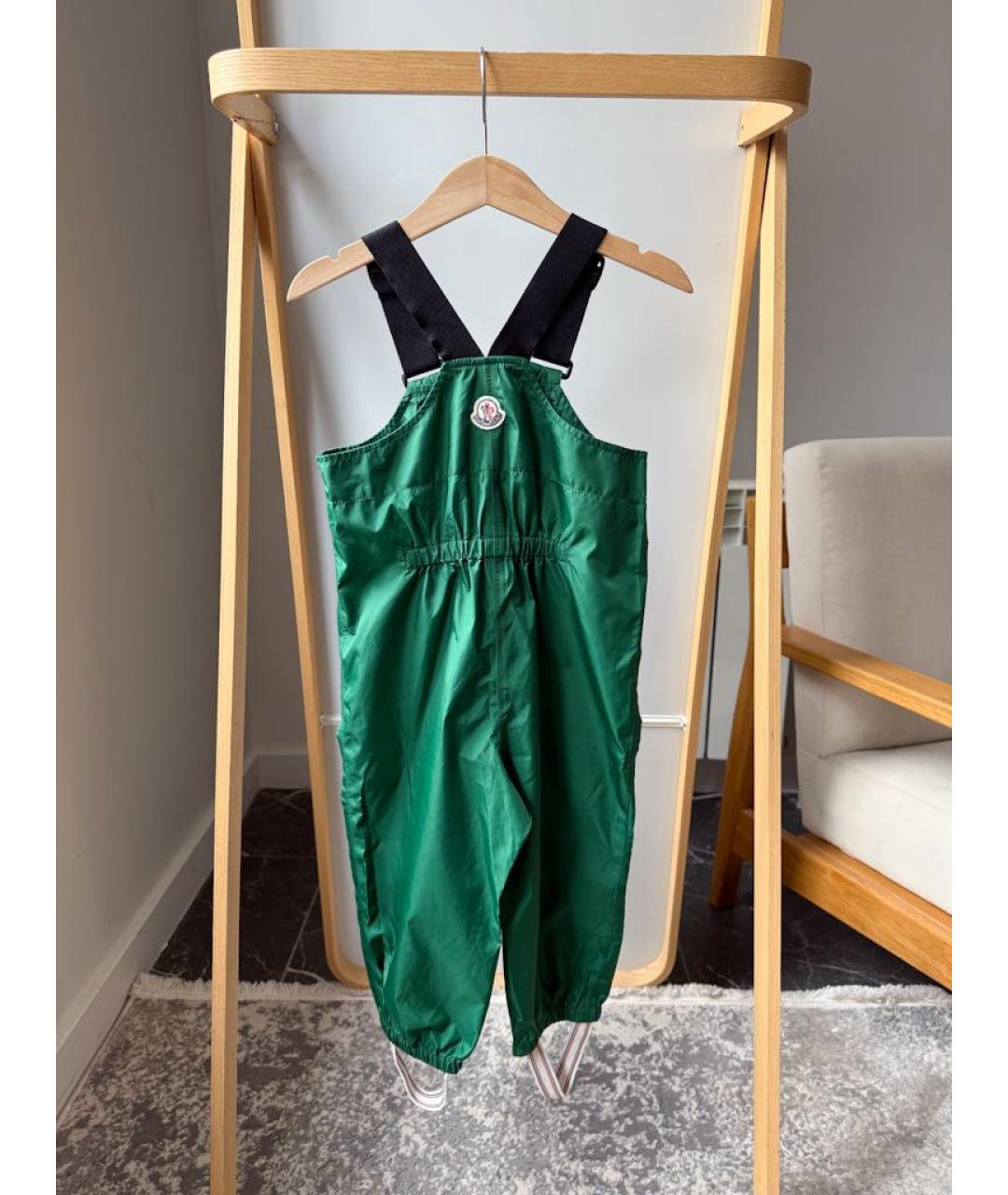 MONCLER Зеленый комплект, фото 8