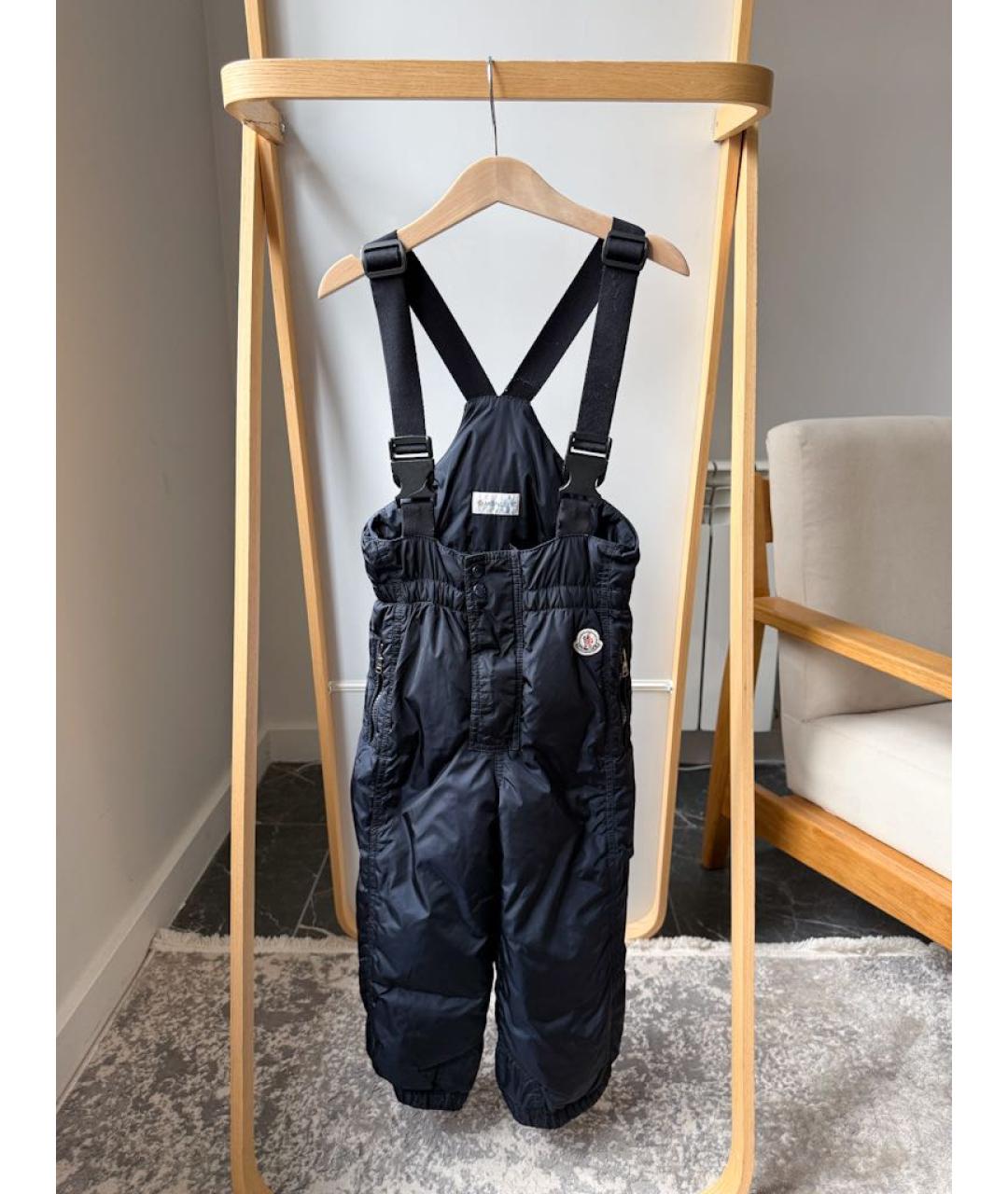 MONCLER Темно-синий комбинезон, фото 5