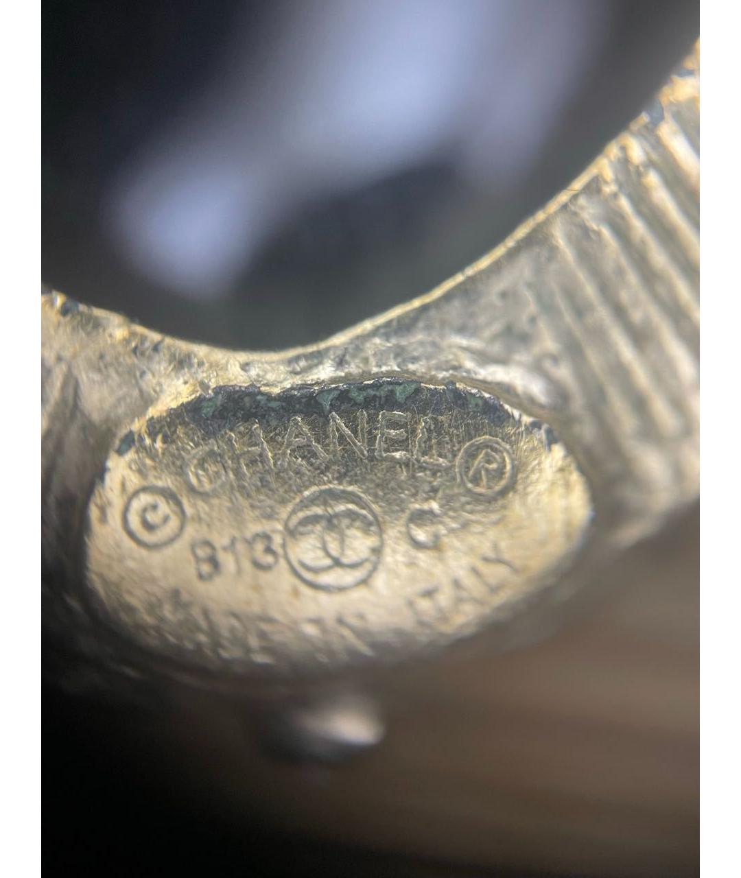 CHANEL Золотая металлическая подвеска, фото 8