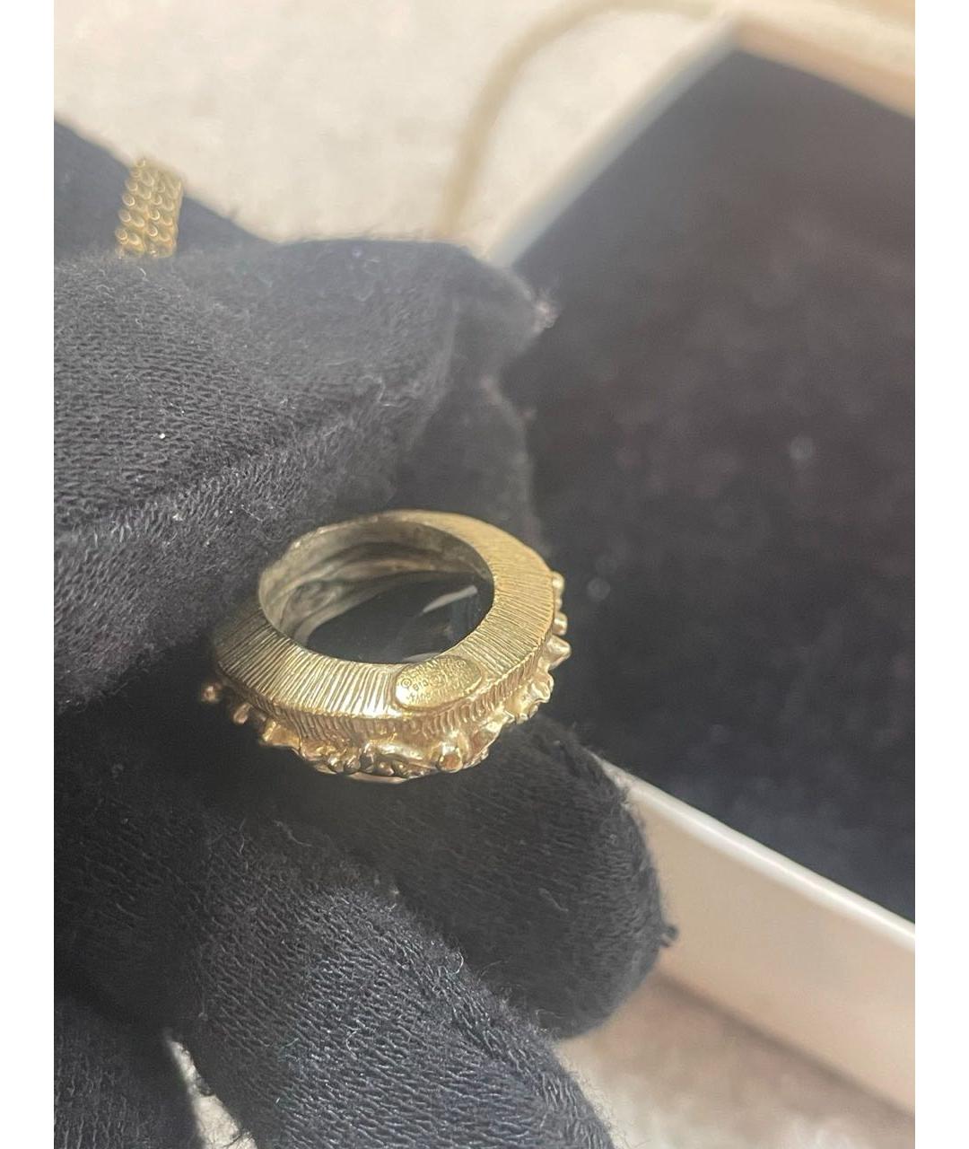 CHANEL Золотая металлическая подвеска, фото 3